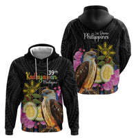 Kadayawan Philippines Zip Hoodie Filipino Eagle Happy 39th Anniversary LT14 - Polynesian Pride