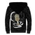 Black New Zealand Eel Sherpa Hoodie Aotearoa Maori Tuna With Kotiate Weapon