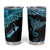 New Zealand Stingray Tumbler Cup Aotearoa Whai With Maori Paua Shell