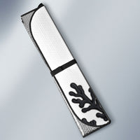 Black Coral Hawaii Auto Sun Shade Ekaha Ku Moana Honu Sea Turtle