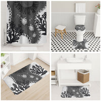 Black Coral Hawaii Bathroom Set Ekaha Ku Moana Honu Sea Turtle