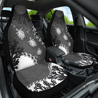 Black Coral Hawaii Car Seat Cover Ekaha Ku Moana Honu Sea Turtle