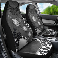 Black Coral Hawaii Car Seat Cover Ekaha Ku Moana Honu Sea Turtle