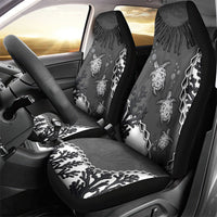 Black Coral Hawaii Car Seat Cover Ekaha Ku Moana Honu Sea Turtle