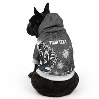 Personalized Black Coral Hawaii Pet Hoodie Ekaha Ku Moana Honu Sea Turtle