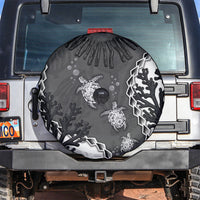 Black Coral Hawaii Spare Tire Cover Ekaha Ku Moana Honu Sea Turtle