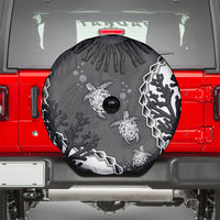 Black Coral Hawaii Spare Tire Cover Ekaha Ku Moana Honu Sea Turtle