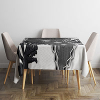 Black Coral Hawaii Tablecloth Ekaha Ku Moana Honu Sea Turtle