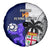 Fiji And Scotland Rugby Spare Tire Cover Fijian Tapa Pattern With Thistle LT14 - Polynesian Pride