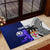 Custom Fiji And Scotland Rugby Rubber Doormat Fijian Tapa Pattern With Thistle LT14 - Polynesian Pride
