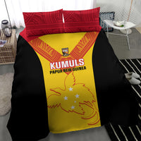 Papua New Guinea Rubgby Bedding Set Pacific 2023 Go PNG Kumuls LT14 - Polynesian Pride