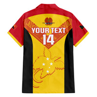 Custom Papua New Guinea Rubgby Family Matching Long Sleeve Bodycon Dress and Hawaiian Shirt Pacific 2023 Go PNG Kumuls LT14 - Polynesian Pride