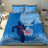 Samoa Rugby Bedding Set Pacific 2023 Go Toa Samoa LT14 - Polynesian Pride