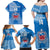 Custom Samoa Rugby Family Matching Off Shoulder Maxi Dress and Hawaiian Shirt Pacific 2023 Go Toa Samoa LT14 - Polynesian Pride