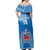 Custom Samoa Rugby Off Shoulder Maxi Dress Pacific 2023 Go Toa Samoa LT14 - Polynesian Pride