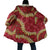 Red Palaka Hawaii Mele Kalikimaka Cloak Ohia Lehua Monstera Puakenikeni Lei - Polynesian Pride