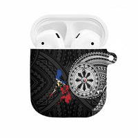 Philippines Strong AirPods Case Filipino Map Polynesian Tattoo - Polynesian Pride