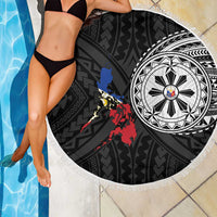 Philippines Strong Beach Blanket Filipino Map Polynesian Tattoo - Polynesian Pride