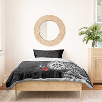 Philippines Strong Bedding Set Filipino Map Polynesian Tattoo - Polynesian Pride