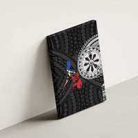 Philippines Strong Canvas Wall Art Filipino Map Polynesian Tattoo - Polynesian Pride