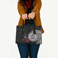 Philippines Strong Leather Bag Filipino Map Polynesian Tattoo - Polynesian Pride