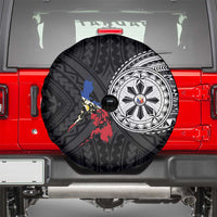 Philippines Strong Spare Tire Cover Filipino Map Polynesian Tattoo - Polynesian Pride