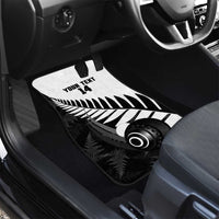 New Zealand Lawn Bowls Custom Car Mats Aotearoa Silver Fern - Polynesian Pride