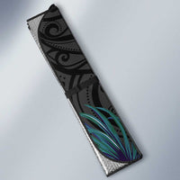 Sulphur-crested Cockatoo New Zealand Auto Sun Shade Paua Shell Aotearoa Maori Tropical Flowers - Polynesian Pride