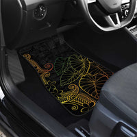 Aloha Hawaii Kalo Car Mats Reggae Taro Polynesian Pattern - Polynesian Pride
