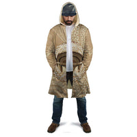 Tonga Skink Kava Bowl Cloak Vintage Tongan Ngatu Pattern