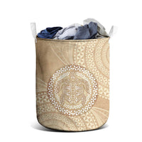 Tonga Ngatu Turtle Laundry Basket Vintage Tongan Tapa Cloth LT14 - Polynesian Pride