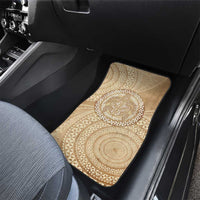 Tonga Ngatu Turtle Car Mats Vintage Tongan Tapa Cloth
