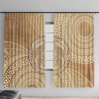 Tonga Ngatu Turtle Window Curtain Vintage Tongan Tapa Cloth