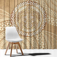Tonga Ngatu Turtle Window Curtain Vintage Tongan Tapa Cloth