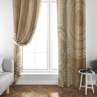 Tonga Ngatu Turtle Window Curtain Vintage Tongan Tapa Cloth
