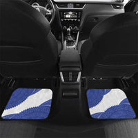 Queen Salote College 100th Anniversary Personalized Car Mats Est 1926 Kolisi Fefine Tongan Ngatu Pattern