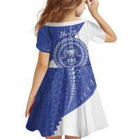 Queen Salote College 100th Anniversary Personalized Family Matching Long Sleeve Bodycon Dress and Hawaiian Shirt Est 1926 Kolisi Fefine Tongan Ngatu Pattern LT14 - Polynesian Pride