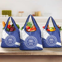 Queen Salote College 100th Anniversary Personalized Grocery Bag Est 1926 Kolisi Fefine Tongan Ngatu Pattern