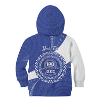 Queen Salote College 100th Anniversary Personalized Kid Hoodie Est 1926 Kolisi Fefine Tongan Ngatu Pattern LT14 - Polynesian Pride