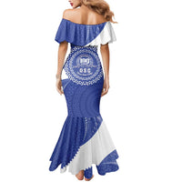 Queen Salote College 100th Anniversary Personalized Mermaid Dress Est 1926 Kolisi Fefine Tongan Ngatu Pattern LT14 - Polynesian Pride