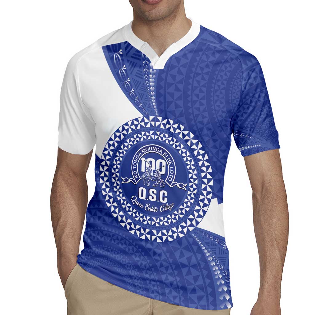 Queen Salote College 100th Anniversary Personalized Rugby Jersey Est 1926 Kolisi Fefine Tongan Ngatu Pattern