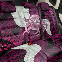 Pink Galaxy Polynesia Tribal Octopus Tattoo Back Car Seat Cover Pikake Lei Polynesian Pattern LT14 - Polynesian Pride
