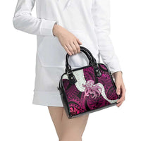 Pink Galaxy Polynesia Tribal Octopus Tattoo Shoulder Handbag Pikake Lei Polynesian Pattern LT14 - Polynesian Pride