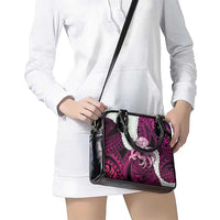 Pink Galaxy Polynesia Tribal Octopus Tattoo Shoulder Handbag Pikake Lei Polynesian Pattern LT14 - Polynesian Pride