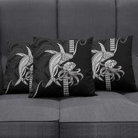 Kanaloa Aloha Hawaii Pillow Cover Humpback Whale Octopus Tattoo Kakau Pattern LT14 - Polynesian Pride
