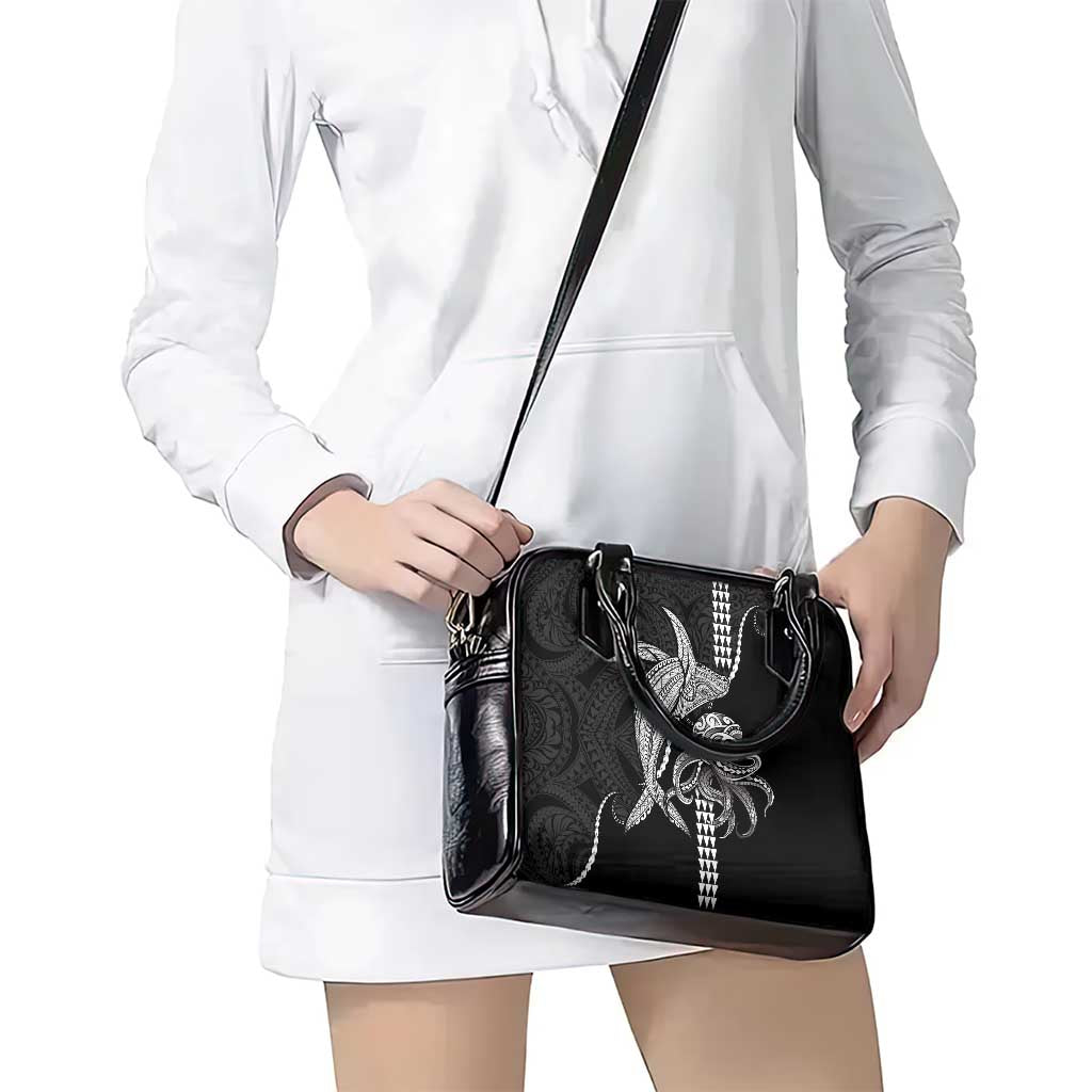 Kanaloa Aloha Hawaii Shoulder Handbag Humpback Whale Octopus Tattoo Kakau Pattern LT14 - Polynesian Pride