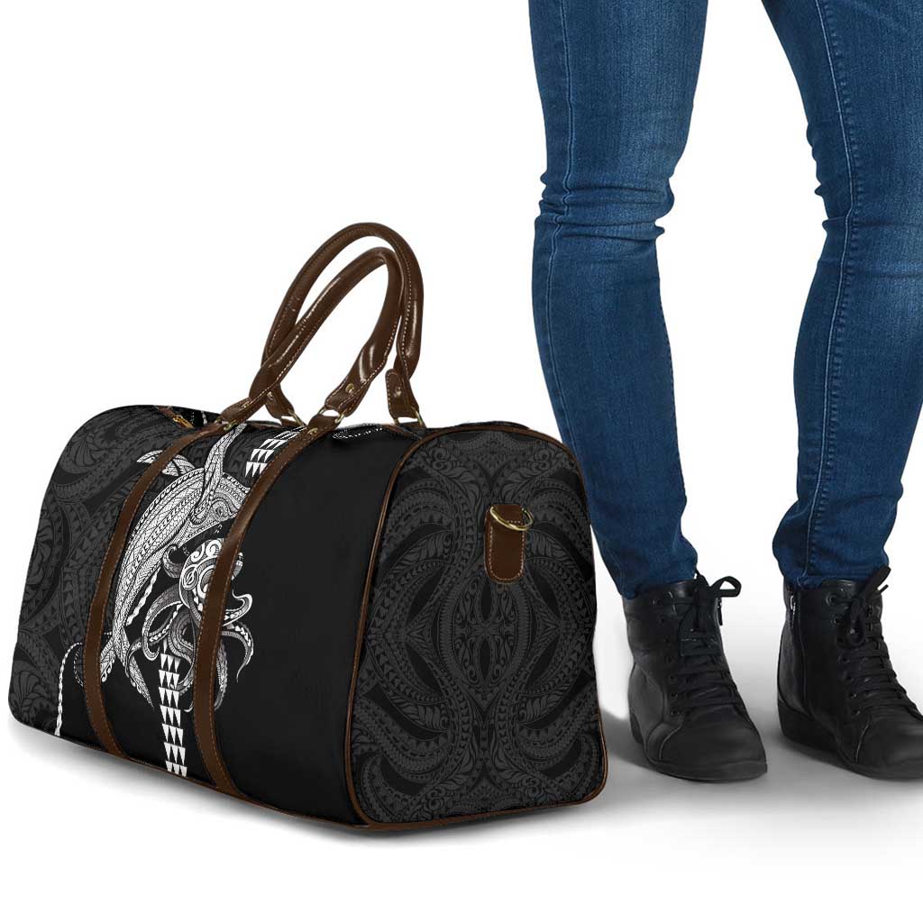 Kanaloa Aloha Hawaii Travel Bag Humpback Whale Octopus Tattoo Kakau Pattern LT14 - Polynesian Pride