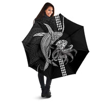 Kanaloa Aloha Hawaii Umbrella Humpback Whale Octopus Tattoo Kakau Pattern LT14 - Polynesian Pride