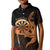 Aloha Hawaii Darts Kid Polo Shirt Dart Board With Polynesian Shark - Gold