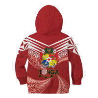 Tonga Darts Kid Hoodie Tongan Ngatu Pattern